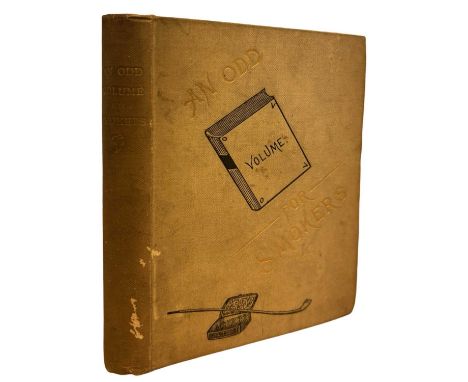 WALTER HAMILTON: AN ODD VOLUME FOR SMOKERS - A LYTTLE PARCELL OF POEMS AND PARODYES IN PRAYSE OF TOBACCO, London, Reeves and 