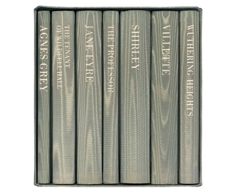 FOLIO SOCIETY: THE BRONTE SISTERS boxed set: AGNES GREY; THE TENANT OF WILDFELL HALL; JANE EYRE; THE PROFESSOR; SHIRLEY; VILL