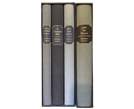 FOLIO SOCIETY: THOMAS HARDY Three volumes boxed set: A GROUP OF NOBLE DAMES; A CHANGED MAN; LIFE'S LITTLE IRONIES, London, 19
