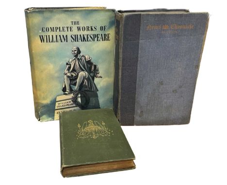 MIXED LOT: 3 Titles: THE COMPLETE WORKS OF WILLIAM SHAKESPEARE, London, Abbey Library, ND; A C MARSHALL (Ed): NEWS CHRONICLE 