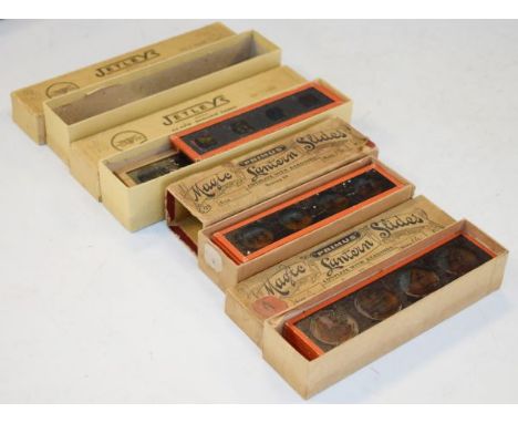 Collection of late 19th/early 20th Century Primus and similar magic lantern slides   Condition: 