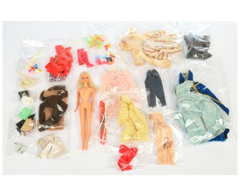 Mattel Barbie Stacey vintage doll, #1159, 1968, platinum blonde with spitcurl at forehead, twist n turn waist, bendable legs,