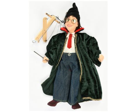 Harry Potter marionette, original handmade wooden puppet, Excellent Plus to Near Mint, 16"/40cm.&nbsp;