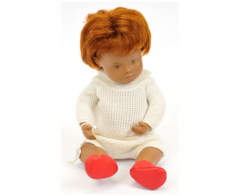 Sasha red head baby vintage doll, with wrist tag, Good to Good Plus, tobacco odour.&nbsp;