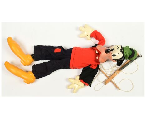 Pelham Puppets Display Range Goofy vintage puppet, No 2 large scale, Good, 31"/79cm tall.