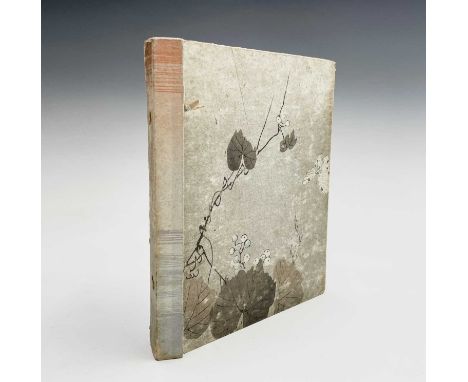 A Japanese crepe book, entitled 'Japanische Dichtungen, Weissaster Von K. Florenz, 2te Aufl. Leipzig C.F. Amelang Verlag. Tok