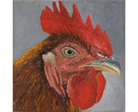 Karin Kneffel, Ohne TitelÖl auf Leinwand 20 x 20 cm. Rückseitig auf der Leinwand signiert und datiert 'K. Kneffel 1993'. - Mi