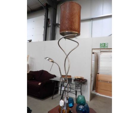 A modern standard lamp