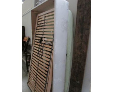 A single electric bed