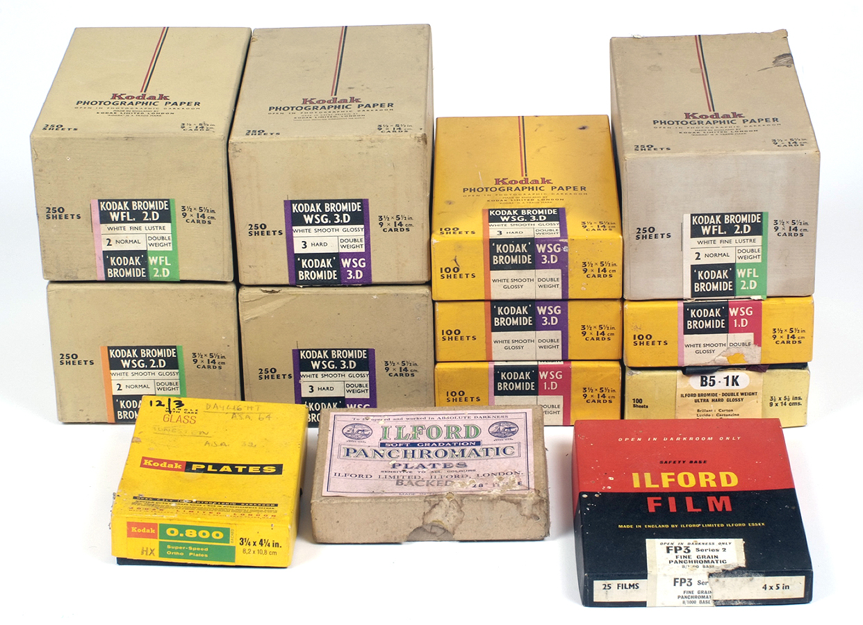 Vintage Kodak Bromide Photographic Paper. Including 500 sheets 3 1/2