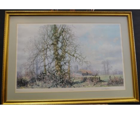 David Shepherd, by and after, This England, coloured print, signed in pencil, 53cm x 83cm