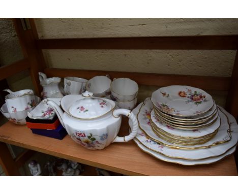 A Royal Crown Derby 'Derby Posies' pattern tea service. 