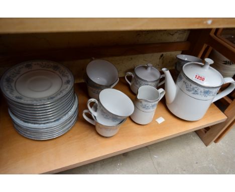 A Noritake 'Blue Hill' pattern coffee service. 