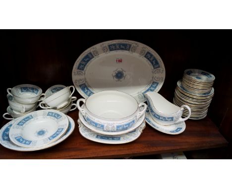 A Coalport 'Revelry' pattern part tea and dinner service.