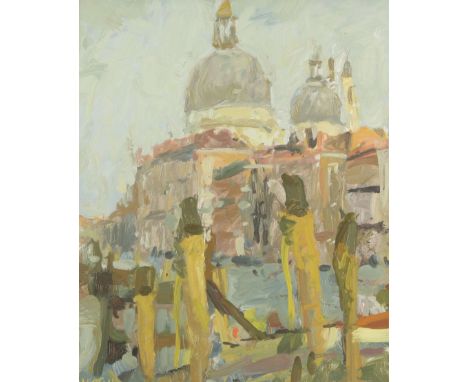 Adam Ralston (Northern British 1970-): 'Salute - Claude Monet Spot', oil on board signed, inscribed and dated '16 verso 29cm 