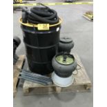 Shop Vac & (2) Chicago Electric Vibratory Bowl, 120v