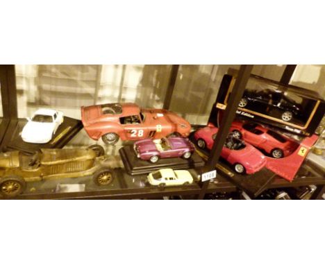 DIECAST VEHICLES. Shelf of diecast vehicles