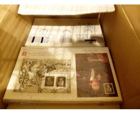 GB FIRST DAY COVERS. One hundred and sixty Great Britain first day covers