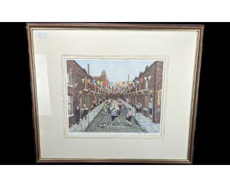 Two Tom Dodson Prints, Black Pea Soup &amp; Coronation Day, both signed in pencil in the margin, 250/850 &amp; 262/850.  Imag