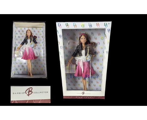 Barbie Interest. Limited Edition - Pink Label ' Dooney &amp; Bourke ' Barbie Doll. In Her Original Packaging. Year 2006, By M