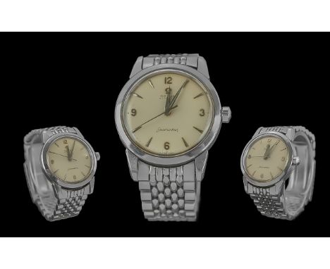 Omega - Seamaster Automatic Gents Stainless Steel Wrist Watch. c.1960's. Ref 14700. Features Automatic Movement, Seconds Swee