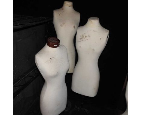 A life size shop mannequin, together with two others (3)