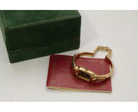 As new in working order Gold tone Rotary Ladies wristwatch with conforming box and paperwork
