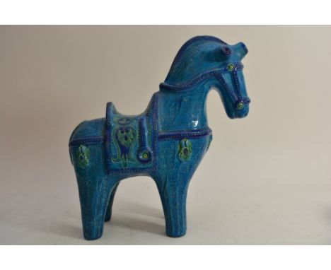 A Bitossi Italian ceramic sculpture in the form of a horse 