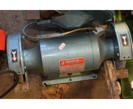 A Naerok bench grinder, R.150W.