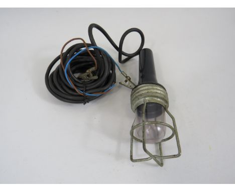 Vintage inspection lamp.