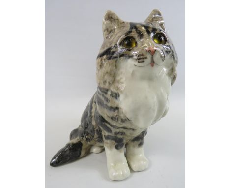 Winstanley cat figurine size 4. Approx 9.5" tall.