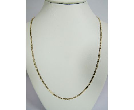 9ct Yellow Gold 18 inch Neck Chain of 1.2g