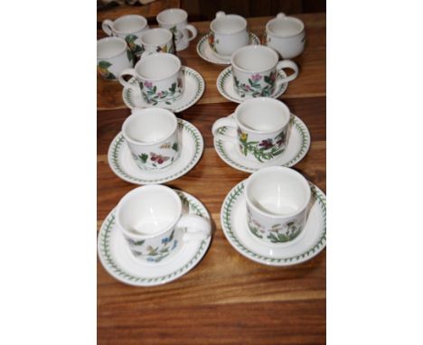 Port Marina The botanic garden cups &amp; saucers