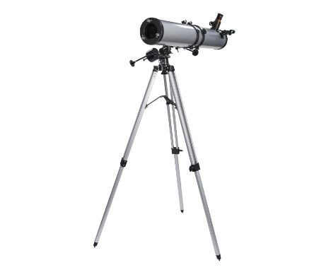 CELESTRON MODERN ASTROLOGICAL "POWERZEEKER" 114 EQ TELESCOPE model 21045 D = 114 mm  FI = 900 mm F/8 and the FOLDING HEIGHT A