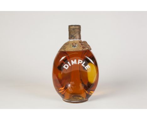 OLD BOTTLE OF JOHN HAIG 'DIMPLE BLENDED SCOTCH WHISKY' with original wire seal