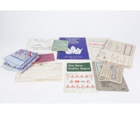 SUNDRY SPORTING EPHEMERA AND BYGONE ITEMS, to include; BOLTON WANDERERS SEASON TICKET, Manchester Road, Terrace 1960-61, Bolt