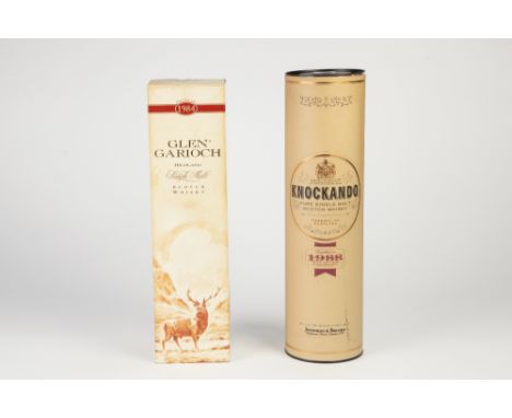 JUSTERINI & BROOKS 70cl BOTTLE OF KNOCKANDO PURE SINGLE MALT SCOTCH WHISKY distilled 1988 and bottled 2000 with sealed cork  