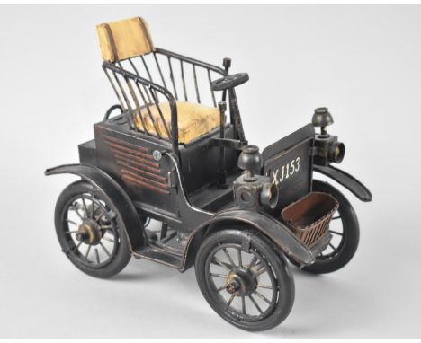A Tin Plate Model of a Vintage Car, 22cms Long 