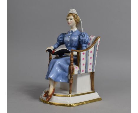 A Royal Worcester Figure, Sister - The London Hospital Modelled by Ruth Van Ruyckevelt 