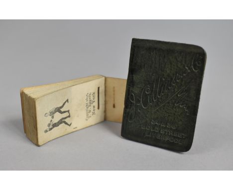 A Miniature 1932 Almanac together with a Boxing Animation Flip Book 