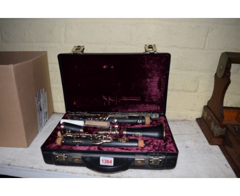 An Amati Kraslice clarinet, in fitted case. 