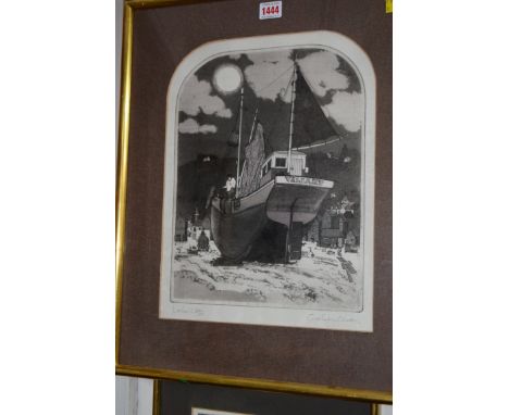Graham Clarke, 'Valiant', signed, titled and numbered 44/100 in pencil, colour print, pl.44.5 x 27cm; together with Graham Cl