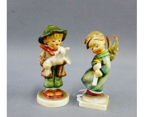 Two Hummel figures to include 'Heavenly Angel' etc., tallest 11cm high, (2) 