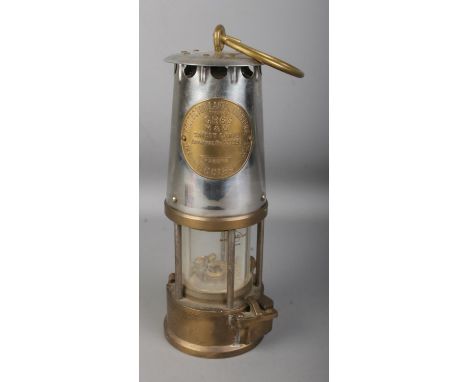 An Eccles Type GR6S miners safety lamp from the Protector Lamp and Lighting Co. Ltd.