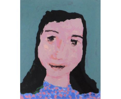 Julian Dyson (1936-2003). Betty, artist signed limited edition coloured print 16/50, 39cm x 29cm.