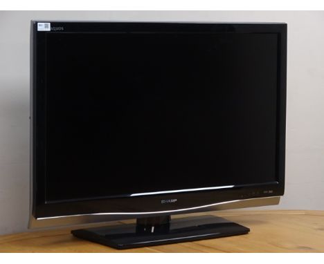 Sharp LC-37X20E 32'' LCD television (This item is PAT tested - 5 day warranty from date of sale)   Condition Report   Click h