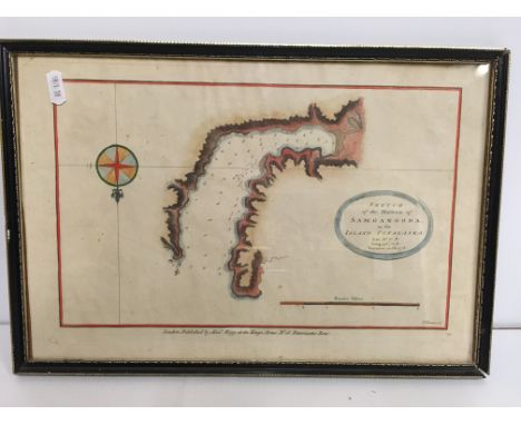 A large collection of various prints including AFTER T BOWEN "Sketch of the Harbour of Samganooda on the island Oonalaska" ha