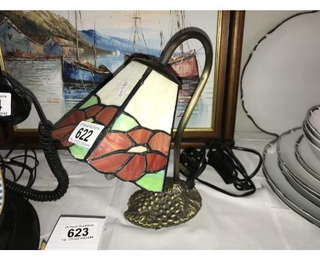 A Tiffany style lamp (shade A/F)