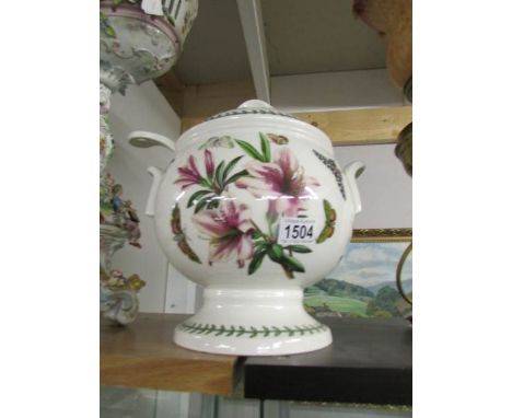 A Portmerion soup tureen with ladle.