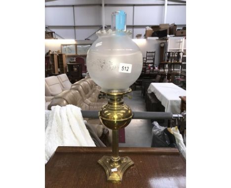 An oil lamp (chimney A/F)